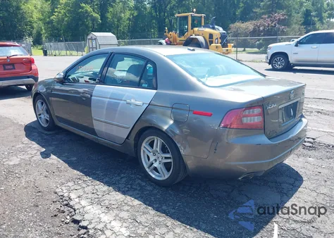 2007 Acura Tl 3.2 из США, поврежденный, VIN 19UUA66247A034880